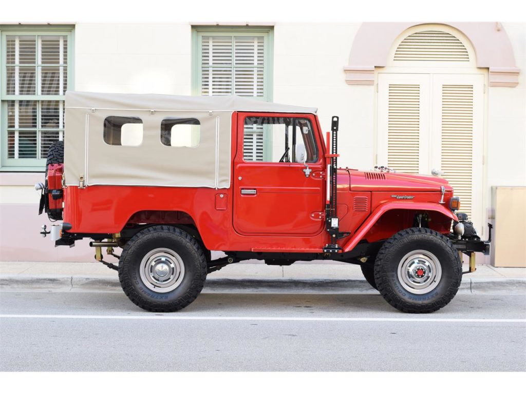 1965 Toyota Land Cruiser FJ45 Pickup With LS1 V8 Engine Up For Auction